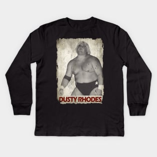 Dusty Rhodes Kids Long Sleeve T-Shirt